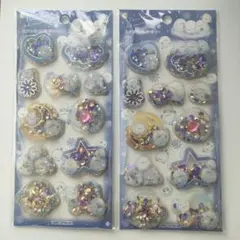 カミオジャパン　シマエナガ　スパンコール　スパンコールパーティ　シール