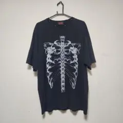 LOVE KILLER Tシャツ スカル プリント ドクロ 黒 サブカル Y2k