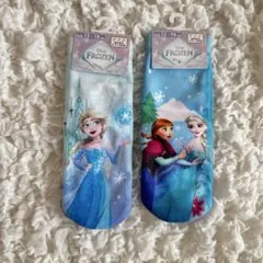 【新品】Disney FROZEN キッズ靴下 2足セット 13-19cm
