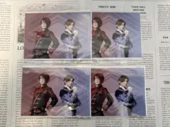 ミュージカル刀剣乱舞 静かなる夜半の寝ざめ ランダムペアブロマイド 長谷部×後家