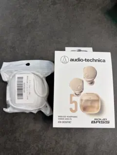 オーディオテクニカ ワイヤレスイヤホン ベージュ ATH-CKS50TW2 BG