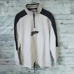 プーマ ヒットユニオン製 スウェット ハーフジップ 90s