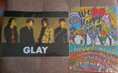 GLAY クリアファイル 2枚セット