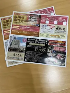 有馬温泉 太閤の湯 割引券