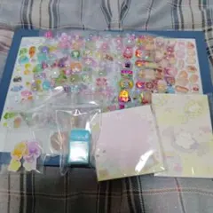 デコレーションシールセットとメモ帳　おまけ付き