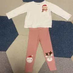 next クリスマス　トップス＆レギンス　3y-4y