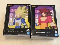 ドラゴンボールDAIMA 超サイヤ人3ベジータ　超サイヤ人4孫悟空 フィギュア
