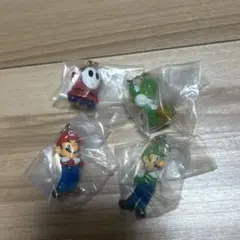 スーパーマリオブラザーズ めじるしアクセサリー 4点
