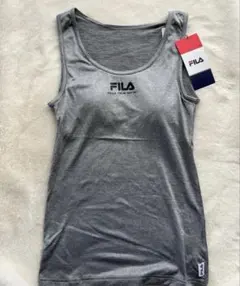 新品タグ付きFILA タンクトップ 140 グレー