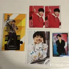 真弓孟之 グッズセット アクスタ トレカ 写真 ステッカー