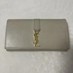 金運 イヴ・サンローラン 長財布 ゴールド スタッズ YSL - メルカリ