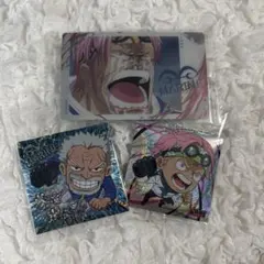 ワンピース大海賊シールウエハース　ガープ・コビーセット