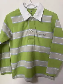 mont-bell 長袖ポロシャツ 110サイズ