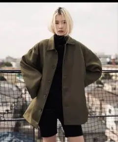 enof twill coat カーキ - メルカリ