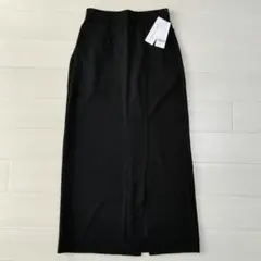 GLOBAL WORK　スゴラクストレッチIラインスカート　Мサイズ　ブラック