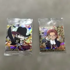 ワンピース　ウエハース　シャンクス　ミホーク　セット