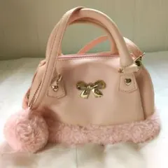 any FAM　ショルダーバッグ　ミニボストン　2way