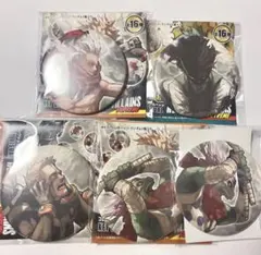 僕のヒーローアカデミア 原画展 缶バッジ 死柄木弔 敵連合 5点セット