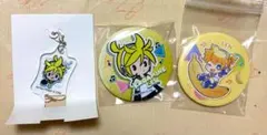鏡音レン 百均 缶バッジ アクリルチャーム セット