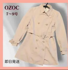 ワールド23区】定番】OZOC ベージュ トレンチチェスター　スプリングコートM