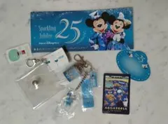 ディズニーシー 25周年カプセルトイ 25周年／アクアトピア ステッカーセット