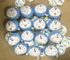 ラウンドワン限定 ドラえもん フェイスマスコット ぬいぐるみ 15体セット