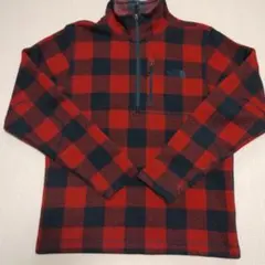 THE NORTH FACE フリースジャケット 赤黒バッファローチェック
