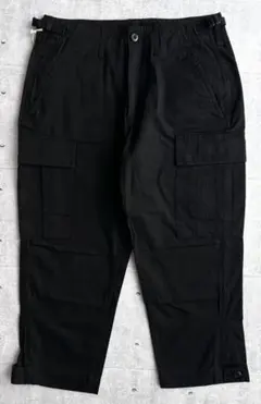 新品 定価 14300円 キッフェ ヘリンボーン カーゴパンツ 九分丈 八分丈