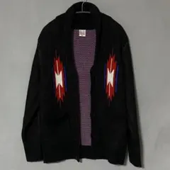 ネイティブ柄 カーディガン