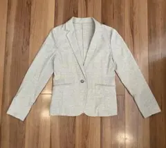 ユナイテッドアローズ　グリーンレーベルリラクシング　ジャケット　グレー