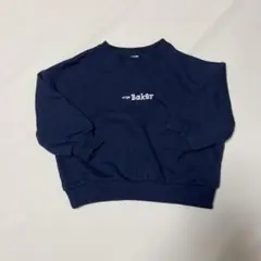 バースデイ　ovgo Baker ネイビー トレーナー