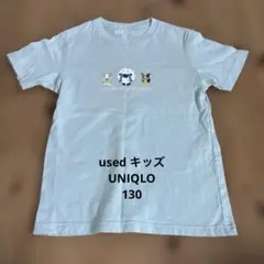 UNIQLO ポケモン Tシャツ 130サイズ ライトグリーン