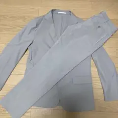 ユニクロ　感動ジャケット　セットアップ　Mサイズ　コットンライク　ベージュ