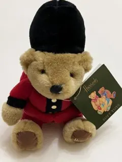 タグ付き Harrods ハロッズ　テディベア　ぬいぐるみ　人形のサムネイル