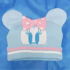 TDR ミニーちゃんファンキャップ　耳付きニット帽
