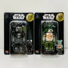 Happyくじ　スター・ウォーズ ベアブリック 17・18 セット