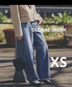 GLOBAL WORK 高山直子　コラボ　カーブデニムEiiS XSのサムネイル