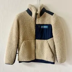 コロンビア(Columbia) フリースジャケット XS 120cm ベージュ