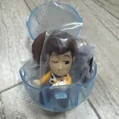 トイストーリー ウッディ カプセルトイ フィギュア