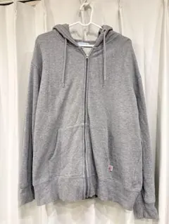 ジップアップパーカー オーバーサイズ