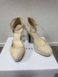 ESPERANZA レース パンプス 22.0cmのサムネイル