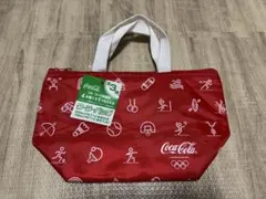 【新品未使用】コカ・コーラ オリンピックデザイン ランチバッグ 非売品のサムネイル