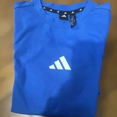adidas 青 Tシャツ 160/80
