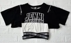 JENNI ジェニー　ジッパー付き　Tシャツ　ヘソ出し　150cm