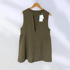 ☆タグ付き未使用品☆ LEPSIM レプシム リネンライク切り替えベストのサムネイル