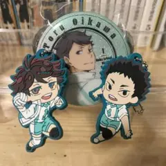 ハイキュー！！青葉城西 ラバスト、缶バッジ