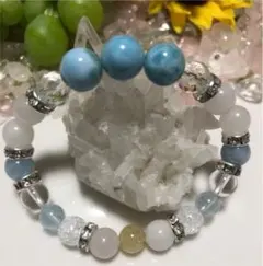 ラリマー  パワーストーンブレス