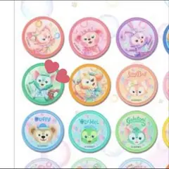 カラフルハピネス　ダフフレ　20周年　ワッペン　ジェラトーニ