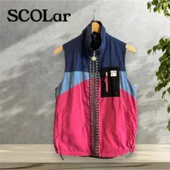 SCOLar スカラー フード付き ジャンパー 袖なし リバーシブルのサムネイル