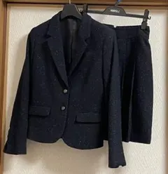 ニッセン　プッチージョ　黒紺　セットアップ